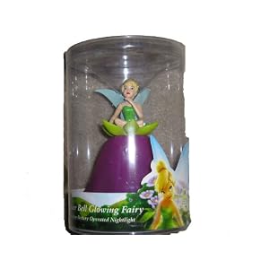 Tinker Bell Glowing Fairy Tabletop Battery Operated Nightlight by 