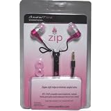 Professional Cable Zipper Style Earbuds - Hot Pink Color ~ Professional Cable