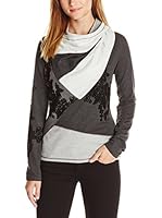 Desigual Sudadera Rosi (Gris)