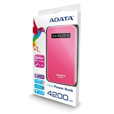 Adata PV100 4200mAH Power Bank (Pink)