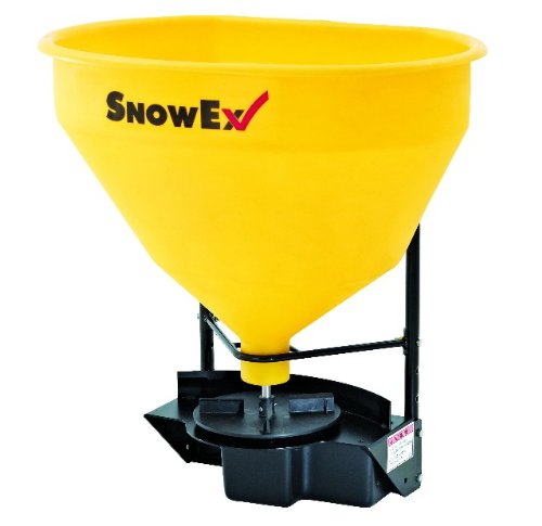 SnowEx SR210 3 Cubic Foot 12 Volt Wireless Remote Control Snow and Ice Melt Hitch Mount Broadcast Rock Salt Spreader