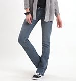 Bullhead Black Womens Laguna Bootcut Tinted Indigo Jeans
