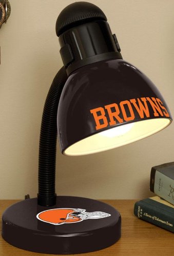 Sports Team Nfl Desk Lamp, NFL TEAMS, CLEVELAND BRWNS