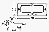 Burner Asmby, Fig-8, Ss, 18 X 7.5; Sun
