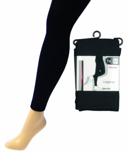 2 x Kuschelig weiche Damen Thermo Leggins innen geraut Sehr warm !