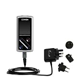 International Wall / AC Charger for the Cowon iAudio 6 - Gomadic Brand w/ TipExchange Technology