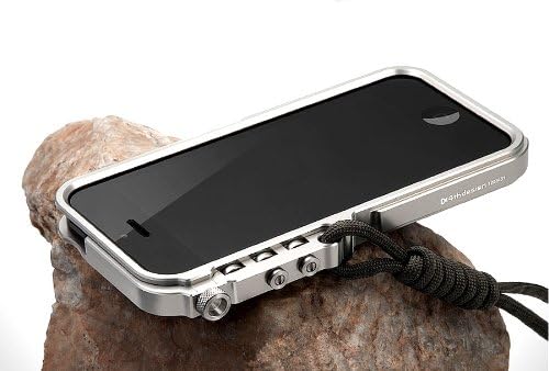 Amazing Korea Genuine Product Premium Aluminum Bumper Cases Newest For Apple iphone 5,5s Metallic Silver Military Style Toughness and strength