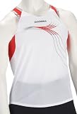 Produkt-Bild: Diadora Running Laufhemd (Mesh), wei&szlig;/rot