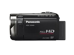 Panasonic HDC-SD60K SD Based Hi-Def Camcorder with 35X Intelligent Zoom Black 