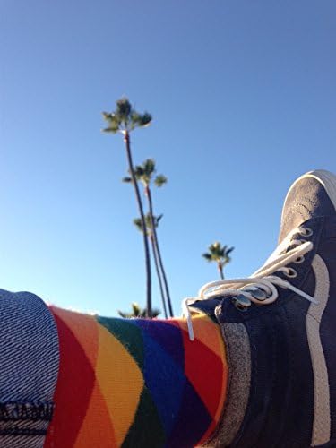 Pride Socks Rainbow Argyle Magic Socks