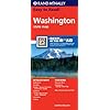 Rand McNally Easy to Read Washington State Map