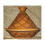Le Souk Ceramique 10 inch Serving Tajine, Honey Design