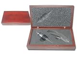 Ruda Overseas 385 Wine Set x 2 Wood Box
