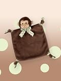 Plush Monkey Baby Blankie - Bearington Wee Giggles