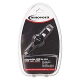 Retractable USB to Mini USB Sync Cable, Compact Size (IVR37001)