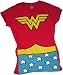 Search : Wonder Woman Costume All-Over Print Crop Sleeve Fitted Juniors T-Shirt