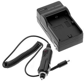 Premium LP-E6 Digital Camera Battery Rapid Charger with Car Adapter for Canon Digital SLR EOS 5D Mark II