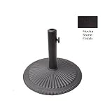 Meadow Decor Universal Classic Pattern Umbrella Stand - Mocha Stone Finish