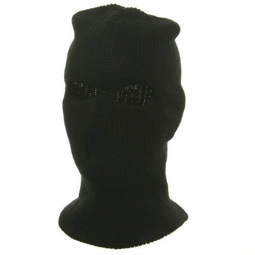 Ski Mask Tri Hole - Black Image Ski Mask Tri Hole - Black