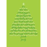 A*Press by Avanti Christmas Cards, Holiday Wishes Tree, 10 Count