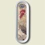 Artworks Home Accents Iron Gate Rooster Ceramic Spoon Rest Spoonrest