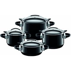 Silit 15221011 Topf-Set 4 Teiliges ModuLine