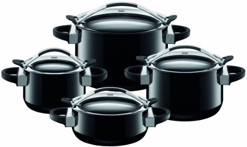Silit 15221011 Topf-Set 4 Teiliges ModuLine