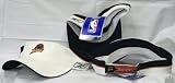 NBA Golden State Warriors Logo on White Sun Visor Reebok