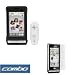 Solid Black Rubberized Snap On Crystal Case with Clip + Clear Reusable LCD Screen Protector for Verizon LG Dare VX-9700 Cell Phone