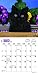 Black Kittens 2017 Calendar