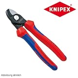Knipex 95 12 165 Kabelschere mit Mehrkomponenten-Hüllen 165 mm
