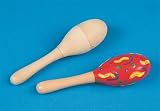 Wooden Maracas Craft Kit (Makes 12)