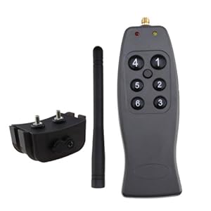 Static Shock Impulse and Vibration Call 6 Level Pet Dog Training Collar Rechargeable DC3R