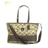 [並行輸入品] COACH コーチ シグネチャー ストライプ トート マザーズバッグ 17443