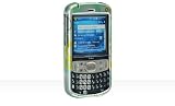Palm Treo 800w Green Circle Design Snap-On Case Cover with Removable Swivel Belt Clip