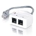 Cables to Go 37133 2-Port RJ45 Splitter/Combiner Cable, Gray 6-Inch (Single Unit*)