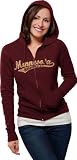 Minnesota Golden Gophers Women's Distressed Tail Sweep Full Zip Hooded Sweatshirt
