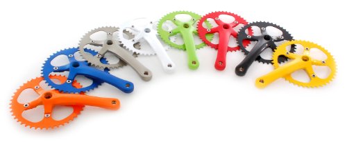 Fixed Gear Bike Cranks Crankset Alloy 1/8