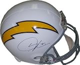 Ladainian Tomlinson signed San Diego Chargers TB Replica Helmet- Tomlinson Hologram