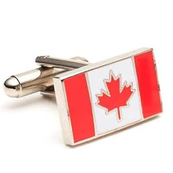 Canadian Flag Cufflinks