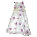 Eisend Kindermode - Festliches Kleid mit Rosen, lila - 122lila