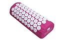 Bed of Nails 1944 Pillow, Pink