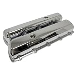 1964-88 Oldsmobile 330-350-400-425-455 V8 Tall Steel Valve Covers - Chrome by CFR Performance
