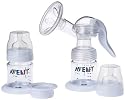 Philips Avent SCF290/20 - ISIS Handmilchpumpe mit 2 Nahrungsbehältern (125ml)