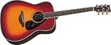 Yamaha FG730S Acoustic Guitar, Vintage Cherry Sunburst