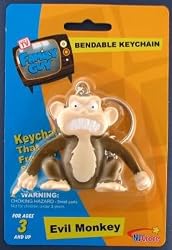 Family Guy Evil Monkey Bendable Key Chain