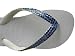 SWAROVSKI CRYSTAL HAVAIANAS SANDALS THONGS FLIP FLOPS SEASIDE FANTASY U.S. SIZES 4-10