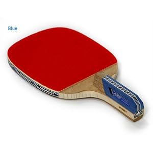 Champion 530 V Japanese Penhold Ping Pong Racket - Blue Handle