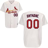 St Louis Cardinals Replica Majestic Home Baseball Jersey YOUR NAME and Number Laser Cut and Custom SEWN with AUTHENTIC TWILL