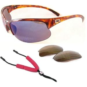Buy Bolle Marine Sunglasses Shift Dark Tortoise Frame with Polarized Off Shore Blue and Polarized... by Bolle